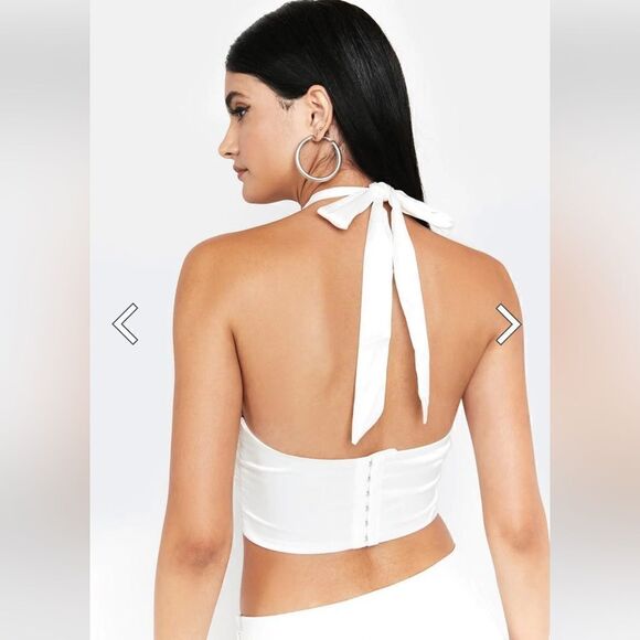 TIC TOC Keep Them Guessing Halter Top - Picture 3 of 7